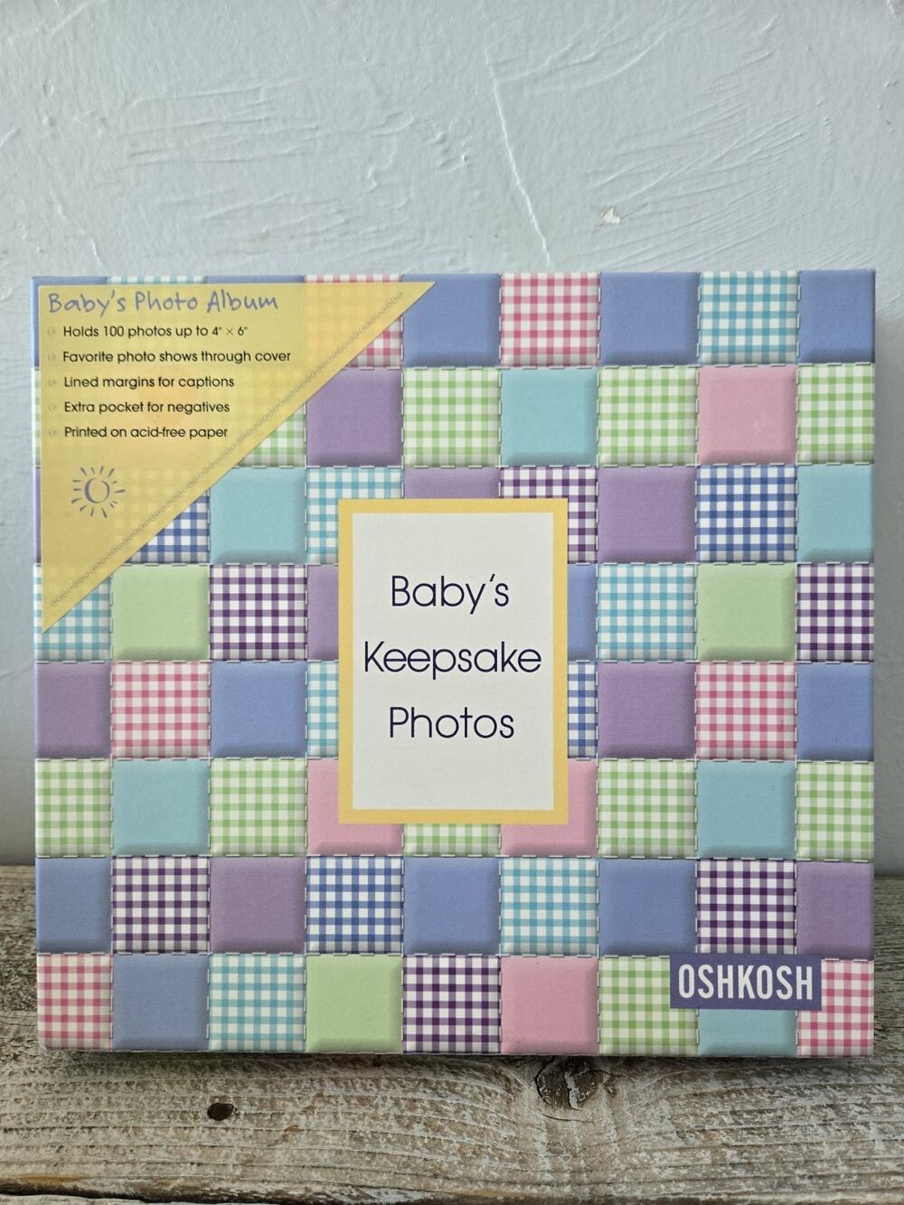 Vintage Late 1990s OshKosh B'gosh Baby's Keepsake Photo Album (circa 1998–1999)